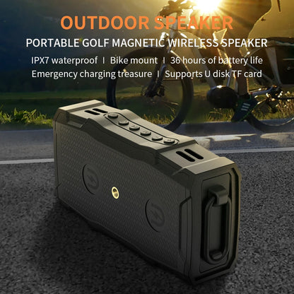2025 New Arrival Cyboris X8 Golf Cart Portable Boombox with Magnetic Speakers Original Electronic Gadgets for Bike Use
