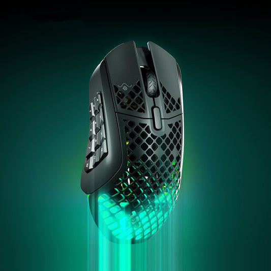 Steelseries Sai Rui Aerox 9 Hole Hole Mouse Bluetooth Mouse Wireless Game Mouse Electric Competition Eat Chicken Lol
