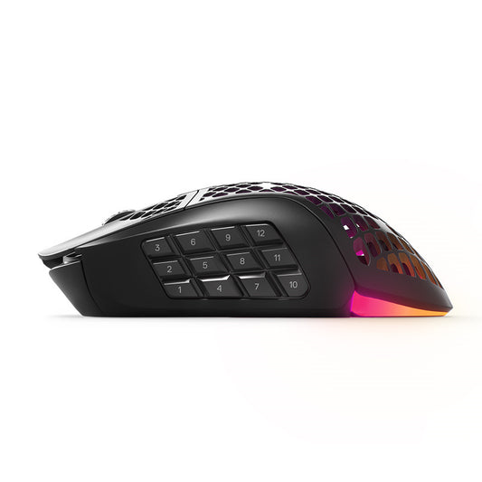 Steelseries Sai Rui Aerox 9 Hole Hole Mouse Bluetooth Mouse Wireless Game Mouse Electric Competition Eat Chicken Lol