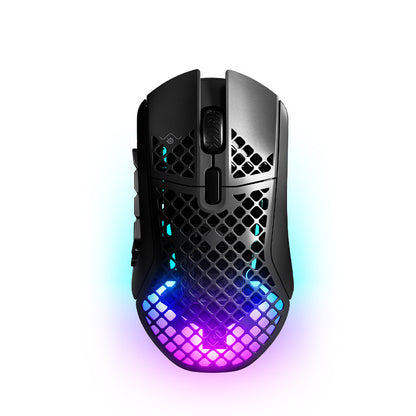 Steelseries Sai Rui Aerox 9 Hole Hole Mouse Bluetooth Mouse Wireless Game Mouse Electric Competition Eat Chicken Lol