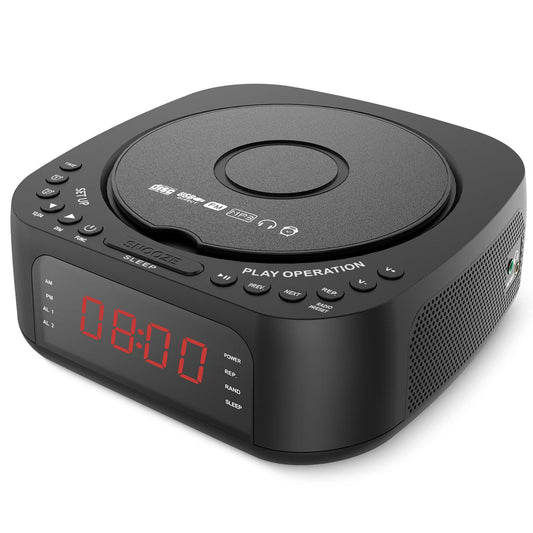 Cross-Border Cd Player Integrated Fm Radio Bluetooth Speaker Cd Player Music Player Radio Multi-Voltage